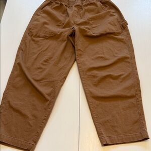 Old Navy Women’s Tan Carpenter Pants